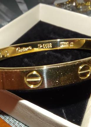 Браслет широкий cartier