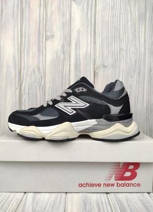 Кроссовки new balance 9060 black gray