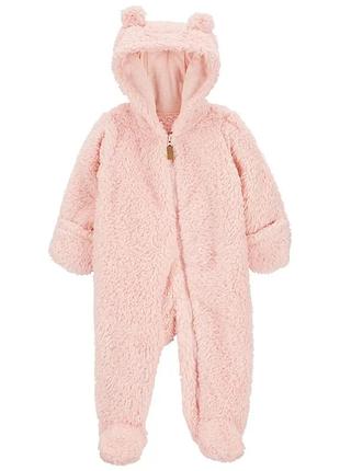 Теплий комбінезон шерпа, чоловічок carters.