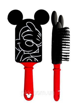 Гребінець для волосся дитячий fantasy toys мікі маус у коробці 20х9,5 см nobrand чорно-червоний (2000002715580)