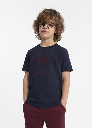 Футболка синя для хлопчика