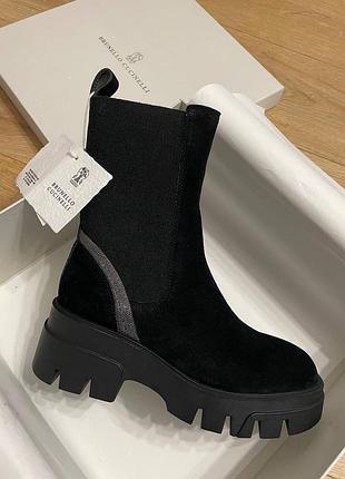 Brunello cucinelli ботинки туфли ботильоны ботильоны