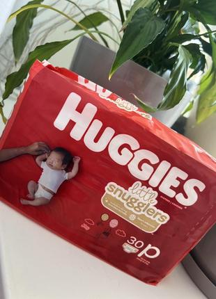 Памперс huggies little snugglers 1 . 30 штук