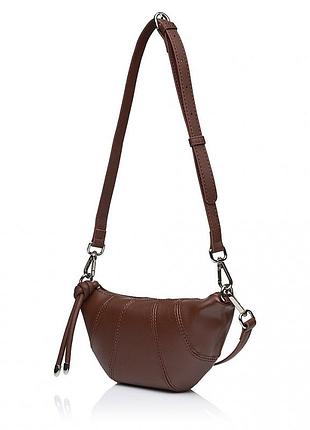 Сумка женская из натуральной кожи коричневая bags4life 88-05