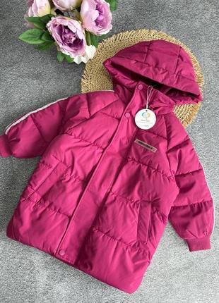 Нереально крута подовжена куртка  в стилі відомого бренду для дітей