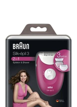 Епілятор braun silk-epil новий