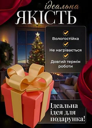 Электрическая гирлянда звезда штора 3 метра на окно для фотозон мультиколор3 фото