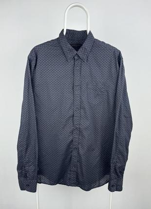 Рубашка в узор all saints deaux ls shirt