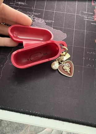 Чехол на airpods pro розовый
