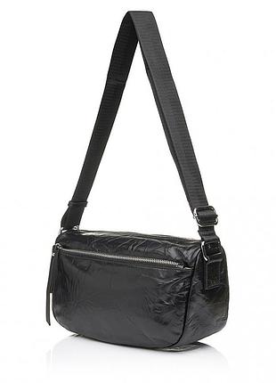 Сумка женская из натуральной кожи черная bags4life fg-8528