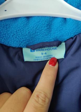 Зимний комбинезон mountain warehouse 3-4 года