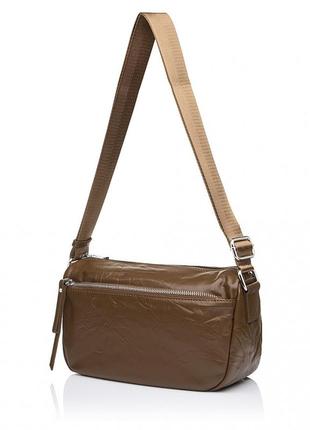 Сумка женская из натуральной кожи коричневая bags4life fg-8528