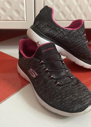 Шикарные яркие мегаудобные кроссовки skechers5 фото