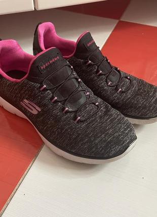 Шикарные яркие мегаудобные кроссовки skechers6 фото