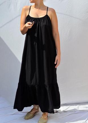 8656\100 сарафан с воланом asos xl