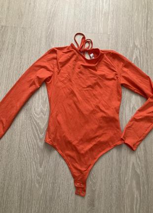 Боді l помаранчевий
