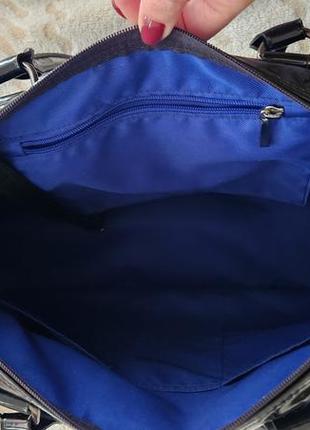 Лакированная кожа винтажная сумка longchamp7 фото