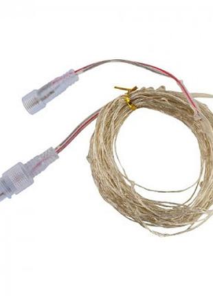 Гирлянда уличная светодиодная влагозащищенная в силиконе "montana" 6400к