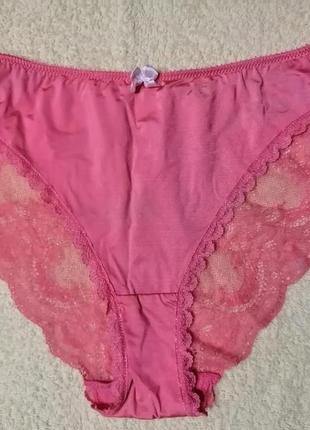 Шикарные шелковистые с кружевом трусики премиум бреда maddoson