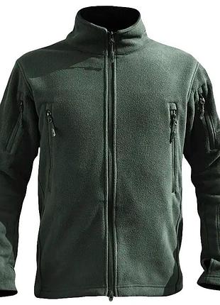 Тактична флісова кофта військова толстовка армійська s.archon hsd06 green l |швидка доставка|