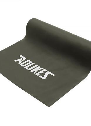 Эластичная лента aolikes ld-3605 200см для йоги и пилатеса фитнеса и силовых тренировок army green |швидка
