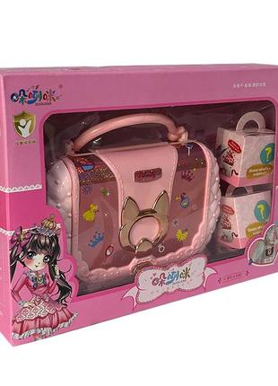 Набор детской декоративной косметики ladumu xlx-882 сумка через плечо |швидка доставка|5 фото