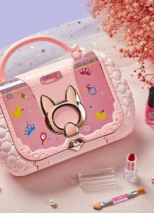 Набор детской декоративной косметики ladumu xlx-882 сумка через плечо |швидка доставка|2 фото