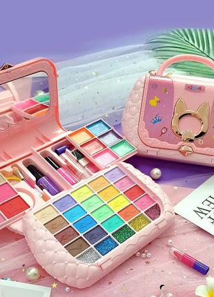 Набор детской декоративной косметики ladumu xlx-882 сумка через плечо |швидка доставка|3 фото