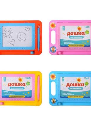 Доска для рисования, с ручкой, 4 вида pl-7009