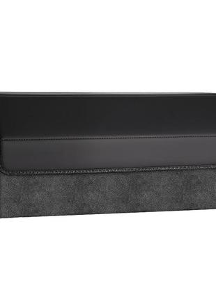 Автомобильный органайзер 5699 black компактный вместительный два отдела для хранения на магнитах с ручкой