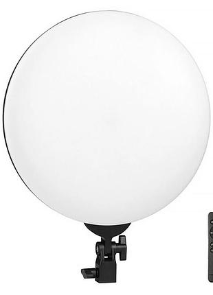 Светодиодная led панель refutuna ml-460 для фото/видео съемки led лампа круглая 45 см с ду |швидка доставка|