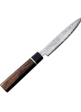 Кухонный нож универсальный 120 мм  suncraft коричневый (2000002663010)
