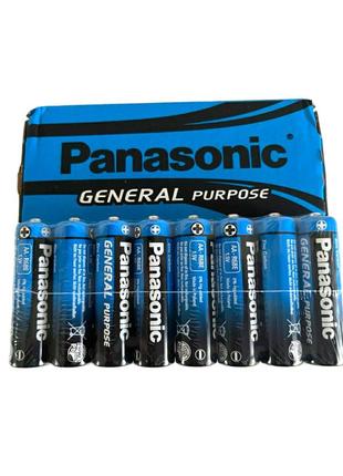 Батарейки пальчикові panasonic aa (r6) - 48шт/уп