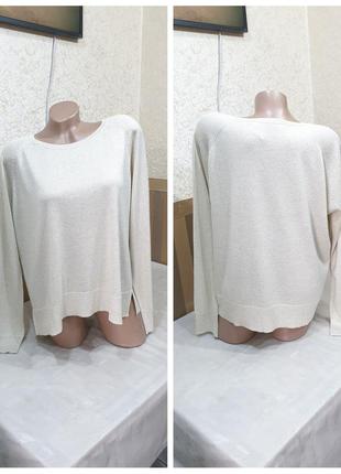 Джемпер с люрексом. zara.
