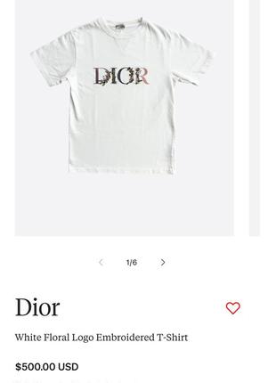 Футболка dior2 фото