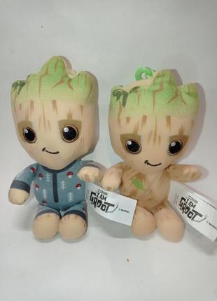Мягкая игрушка брелок на сумочку рюкзак грут стражи галактики groot