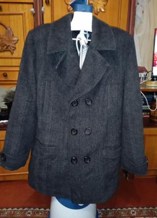 Укороченное пальто мужское