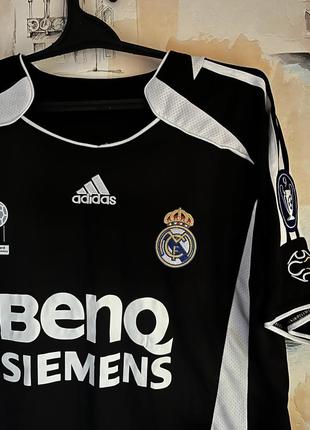 Футболка real madrid реал мадрид backham бэкхем ретро 2006-2007