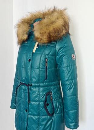 Зимняя куртка парка moncler размер s осень3 фото