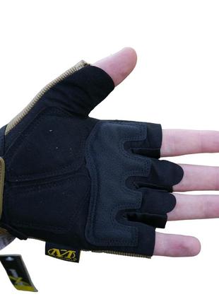 Перчатки тактические беспалые mechanix mxk-2 койот m |швидка доставка|