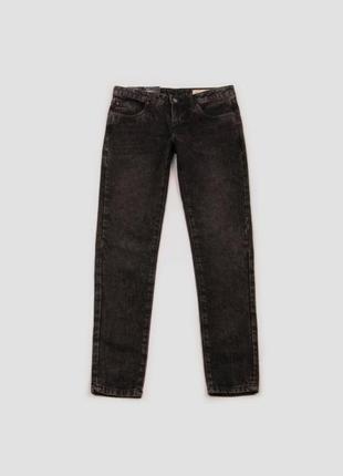 Джинсы regular fit прямые слегка зауженные к низу для женщины esmara lidl 296718 графитовый