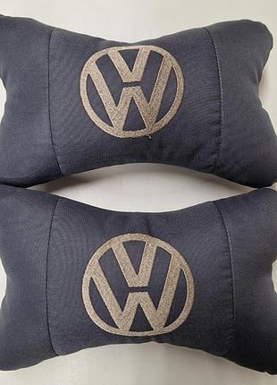 Подголовник в машину серый volkswagen