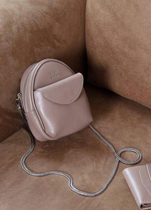 Міні-сумка kroha карамель краст 10