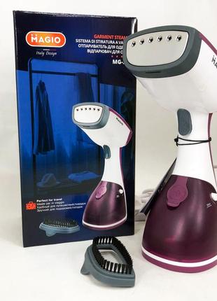 Отпариватель magio mg-325, отпариватель паровая щетка, парогенератор вертикальный для отпаривания одежды