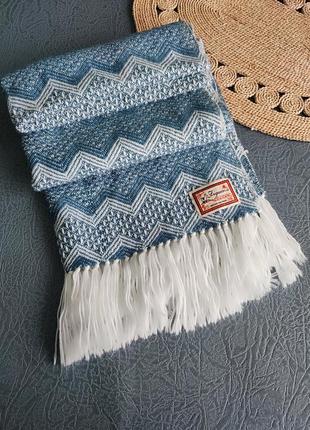 Красивый женский шарф ручной работы. шаль. зима. теплый. альпака шерсть.