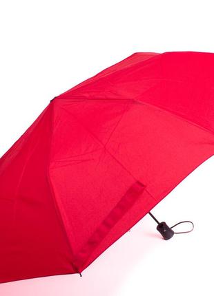 Женский складной зонт полуавтомат happy rain 95 см красный cl0045804