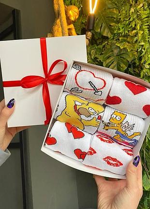 Бокс жіночих подарункових шкарпеток 36-41 на 6 пар |швидка доставка|