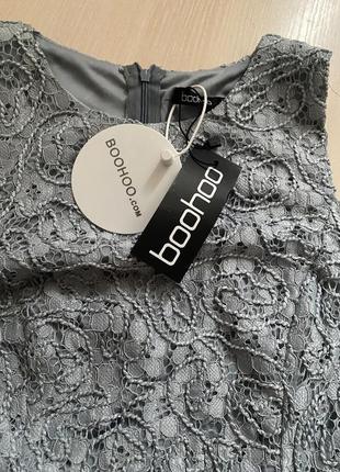 Сукня з пухом boohoo 4