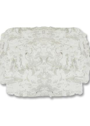 Маскирующая сетка с основой 10х20м militex зимний мультикам |швидка доставка|