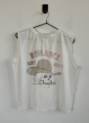 Обьемная майка с принтом p&co